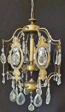 Lampadario medio ottone usato  Sant Ambrogio di Valpolicella