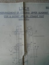 Lner diagram arrangements for sale  RUGBY