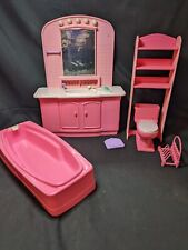 Vtg barbie bathroom for sale  Drasco