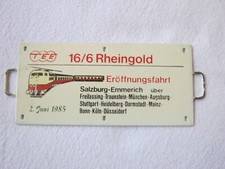 Zuglaufschild metall miniatur gebraucht kaufen  Bedburg-Hau