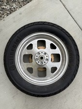 Máquina de desempenho PM Chicane traseira 16" roda pá cabeça FXR Dyna Conti Tour comprar usado  Enviando para Brazil