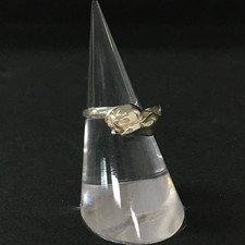 TIFFANY&CO. Anel de prata 925 com motivo de tulipa ISO tamanho: 51/2BD1866 comprar usado  Enviando para Brazil
