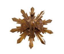 #7047 Pomba de Madeira Europeia Sunburst o Espírito Santo 20" Diâmetro comprar usado  Enviando para Brazil