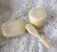 Conjunto de cômoda Sweet Vintage Celuloid Baby - Sabonete em pó com escova comprar usado  Enviando para Brazil