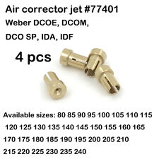 Jatos corretores de ar #77401 WEBER DCOE IDF IDA carburador 4 peças escolha o tamanho 80-250 comprar usado  Enviando para Brazil