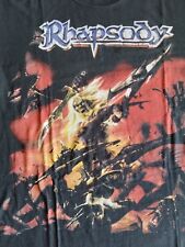 Usado, RHAPSODY VINTAGE TEE 2000 DAWN OF VICTORY, SCREEN STARS EPIC POWER METAL BOOTLEG comprar usado  Enviando para Brazil