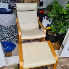 Ikea poang cream for sale  PINNER