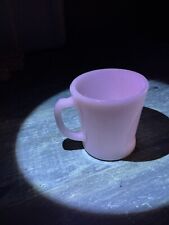 Caneca branca vintage Anchor Hocking Fire King Oven Ware alça D selênio reativo UV comprar usado  Enviando para Brazil