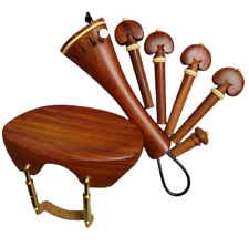 Usado, Acessórios de viola nova forma mão direita e esquerda pinos de viola/peça de cauda/apoio de queixo/pino final comprar usado  Enviando para Brazil