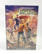 Liga da Justiça Trono de Atlântida DVD DC Universo Filme Batman Superman comprar usado  Enviando para Brazil