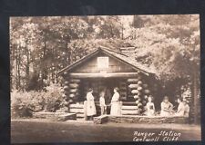 FOTO REAL CANTWELL CLIFF OHIO RANGER STATION LOG CABIN CARTÃO POSTAL CÓPIA comprar usado  Enviando para Brazil