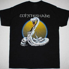 Camisa preta unissex tamanho P-5Xl WHITESNAKE ON TOUR '87 comprar usado  Enviando para Brazil