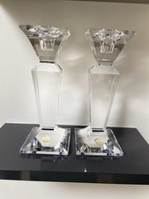 Pair crystal glass for sale  LIVERPOOL