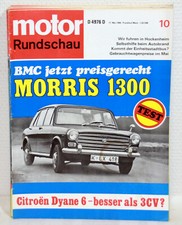 Motor rundschau 1968 gebraucht kaufen  Westerrönfeld