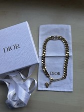 Dior gold necklace for sale  WALLINGFORD