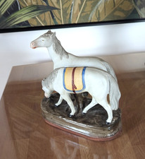 Groupe chevaux porcelaine d'occasion  Lisieux