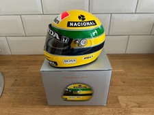 Capacete Ayrton Senna 1990 McLaren escala 1/2 – McLaren cinza edição caixa - Raro comprar usado  Enviando para Brazil