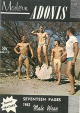 Adonis No.19 Male Wear by Joe Weider British Edition Vintage Gay Magazine, usado comprar usado  Enviando para Brazil