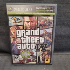 Używany, Grand Theft Auto IV Platinum Hits Edition (Microsoft Xbox 360, 2009) Video Game na sprzedaż  Wysyłka do Poland
