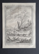Antique french print for sale  ROMFORD