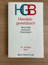 Handelsgesetzbuch hgb buch gebraucht kaufen  Weinsberg