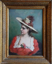 Dipinto olio tavola usato  Meran