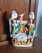 Vintage staffordshire flatback for sale  THATCHAM
