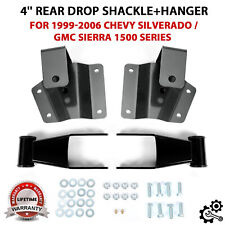 Kit de gota de 4 pol. manilhas e cabides para 99-2005 2006 Chevy Silverado/GMC Sierra 1500 comprar usado  Enviando para Brazil