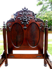 Mahogany empire victorian for sale  Stantonsburg