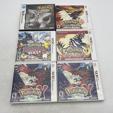 Nintendo 3DS Pokemon Lote caso sem jogos Pokemon Ultra Sun, Pearl, Omega Ruby Leia comprar usado  Enviando para Brazil