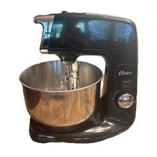 Batedeira Oster Stand 12 velocidades preta com batedores e tigela FPSTSM5102 comprar usado  Enviando para Brazil