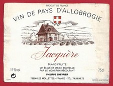 119 etiquette vin d'occasion  Albertville
