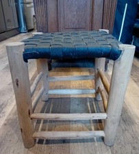 Tabouret artisanal marocain d'occasion  Chilly-Mazarin