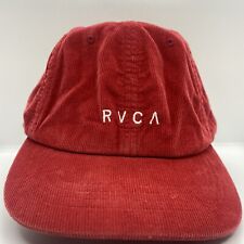 Gorra Corderoy roja rara muestra RVCA segunda mano  Embacar hacia Argentina