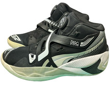 Tênis de basquete masculino Puma Disc Rebirth preto e branco tamanho 10.5 comprar usado  Enviando para Brazil