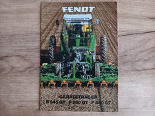 Prospekt fendt geräteträger gebraucht kaufen  Hörstel