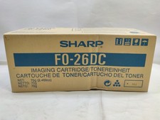 Cartucho de Toner Sharp OEM FO-26DC Preto - Nova Bolsa Selada Caixa Aberta comprar usado  Cartucho de Toner Sharp OEM FO-26DC Preto - Nova Bolsa Selada Caixa Aberta comprar usado  Enviando para Brazil