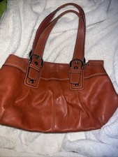 Coach pleated orange for sale  Ridgeland