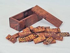 Vintage wooden dominoes for sale  SHEFFIELD