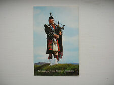 Bagpipes postcard piper. for sale  FALKIRK