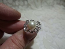 8mm white cultured for sale  Lyons