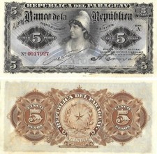 Paraguay 1967 pesos usato  Pieve Emanuele