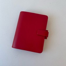 Filofax red metropol for sale  DERBY