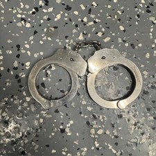 Peerless handcuffs nickle for sale  San Clemente