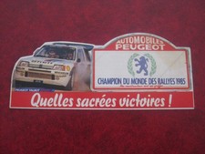 Autocollant automobile peugeot d'occasion  Chaumont