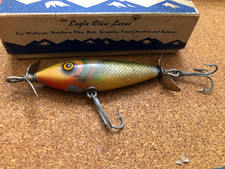 Usado, Isca de pesca vintage com garra de águia? & Box top isca de água plugue baixo ec#1 comprar usado  Enviando para Brazil