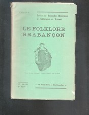 Folklore brabançon vieux d'occasion Folklore brabançon vieux d'occasion  Granville