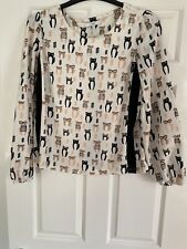 Cat pattern white for sale  HORNCHURCH