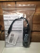 Interface de guitarra conversor de linha I-rig para sintonizador de interface de áudio de telefone 2x7cm comprar usado  Enviando para Brazil