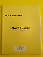 Sonata allegro mozart gebraucht kaufen  Rottenburg am Neckar